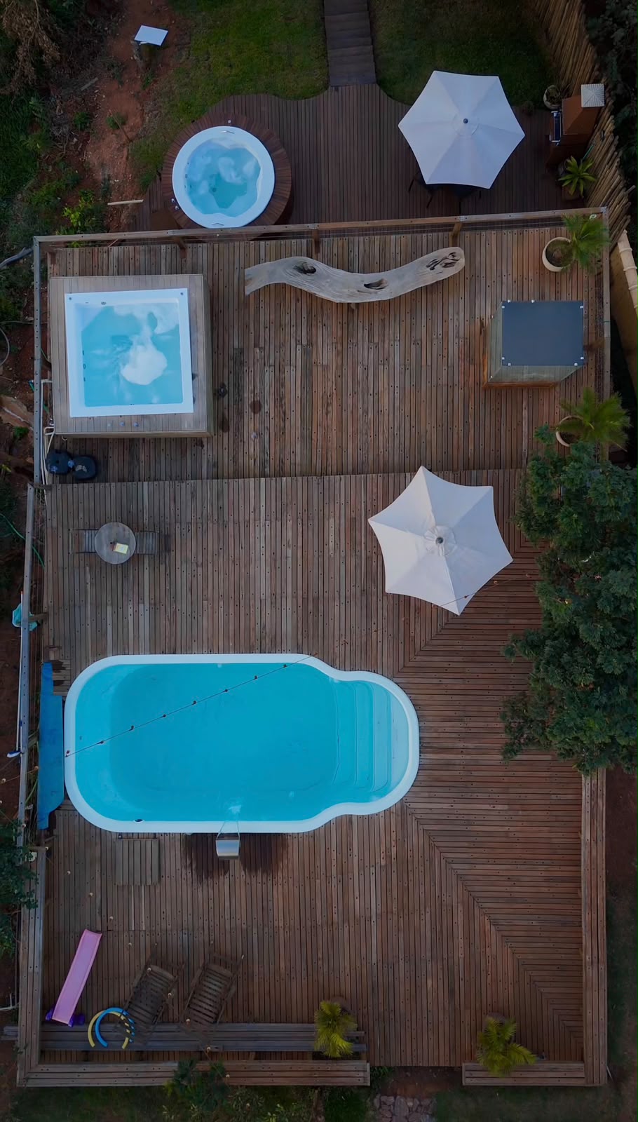 Deck panorâmico da Euetu